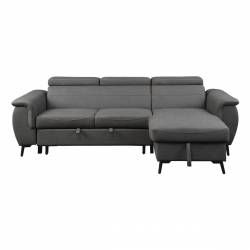 9403GY*SC 2-Piece Reversible Sectional