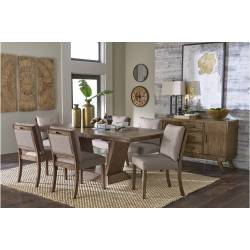 5689-83*4NS 5PC SETS Dining Table + 4 Side Chairs