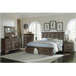 5438-1*4 4PC SETS Queen Platform Bed + NS + D + M