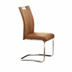 5178BRS Side Chair, Camel Brown
