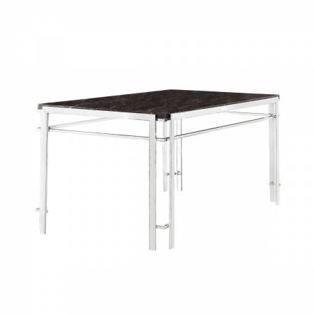 5178-60 Dining Table, Faux Marble Top