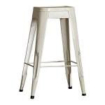 5035WHT-29 29" Metal Stool, White