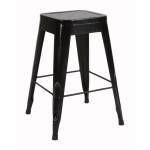 5035BLK-24 24” Metal Stool, Black