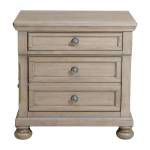 2259GY-4 Night Stand, Hidden Drawer