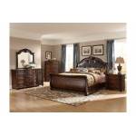 2169SL-1*4 4PC SETS Queen Sleigh Bed + NS + D + M