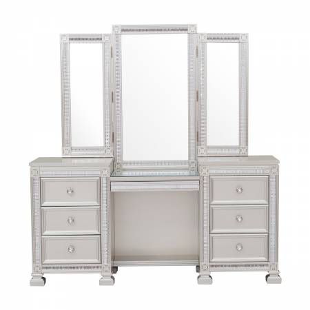 1958-15* Vanity Dresser with Mirror