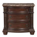 1757-4 Night Stand, Marble Top