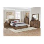 1743-1*4 4PC SETS Queen Platform Bed + NS + D + M