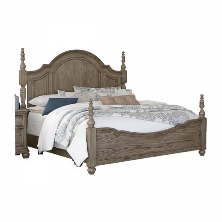 1707KNP-1CK* California King Poster Bed