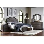 1699-1*4 4PC SETS Queen Platform Bed + NS + D + M