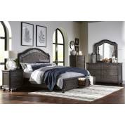 1699-1*4 4PC SETS Queen Platform Bed + NS + D + M