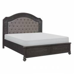 1699K-1CK* California King Platform Bed with Footboard Drawers