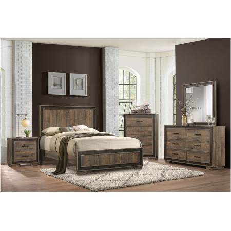 1695F-1*4 4PC SETS Full Bed + NS + D + M