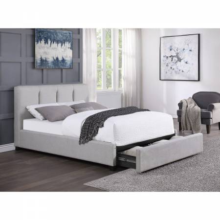 1632K-1EKDW* Eastern King Platform Bed with Storage Drawer