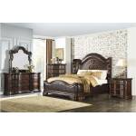 1603-1*4 4PC SETS Queen Bed + NS + D + M