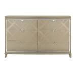 1522-5WF Dresser with Hidden Jewelry Drawers