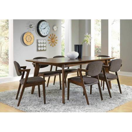 105351+105352*6 7PC SETS DINING TABLE + 6 SIDE CHAIRS