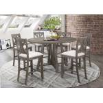 109858+109859*6 7PC SETS COUNTER HT TABLE + 6 COUNTER HT CHAIRS