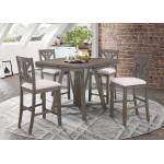 109858+109859*4 5PC SETS COUNTER HT TABLE + 4 COUNTER HT CHAIRS