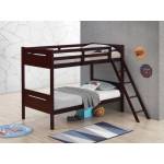 405051BRN TWIN/TWIN BUNK BED