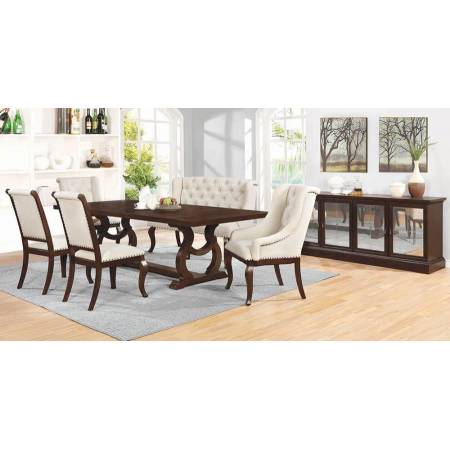 110311+110312*4+110313*2 7PC SETS DINING TABLE + 4 SIDE CHAIRS + 2 ARM CHAIRS