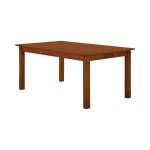 100621 Marbrisa Rectangular Dining Table Sienna Brown