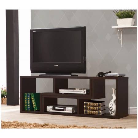 800329 Convertible TV Console And Bookcase Cappuccino