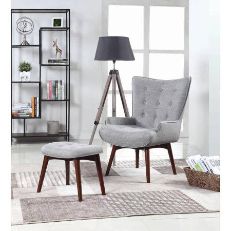 904119 ACCENT CHAIR WITH OTTOMAN