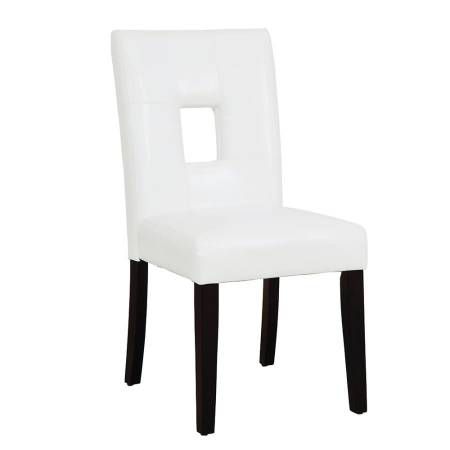 103612WHT DINING CHAIR