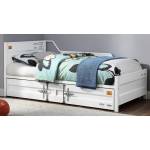 39880 Cargo White Metal Twin Daybed w/Trundle