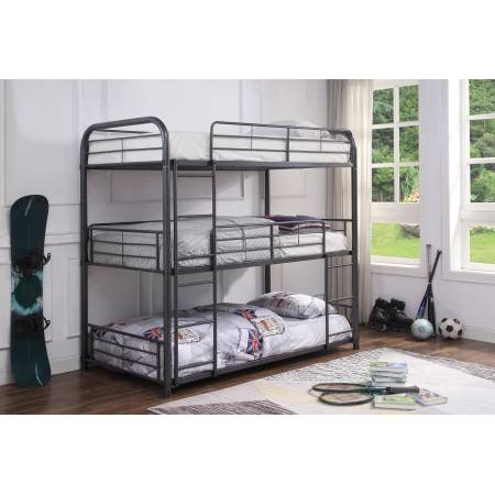 Cairo Collection 38095 Full Size Triple Bunk Bed