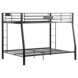 38005 Limbra Sandy Black Metal Full XL/Queen Bunk Bed