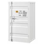 35910 Cargo White Metal Chest w/Single Door
