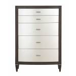 27996 Peregrine Walnut Wood Chest w/5 Drawers