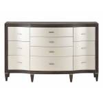 27995 Peregrine Walnut Wood Dresser w/10 Drawers