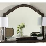 27994 Peregrine Walnut Wood Frame Mirror