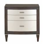 27993 Peregrine Walnut Wood Nightstand w/3 Drawers