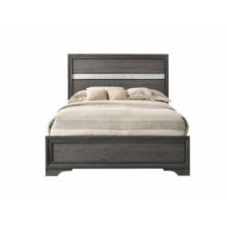 Naima Full Bed (No Storage) in Gray - Acme Furniture 25995F