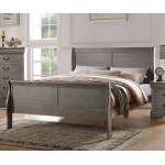 Louis Philippe Twin Bed in Antique Gray - Acme Furniture 23875T