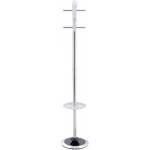97513 Belen Collection Coat Rack In White & Chrome