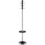 97512 Belen Collection Coat Rack In Dark Walnut & Chrome