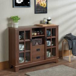 Dubbs Console Table in Walnut - Acme Furniture 97324
