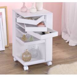 Mierra Storage Cart in White - Acme Furniture 97217