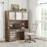 Orianne Collection 93790 66" Computer Desk and Hutch