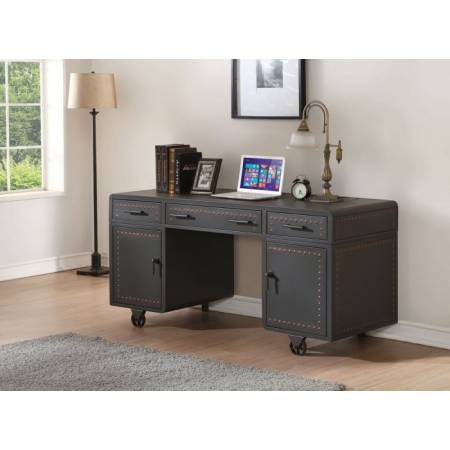 Actaki Desk in Sandy Gray - Acme Furniture 92430