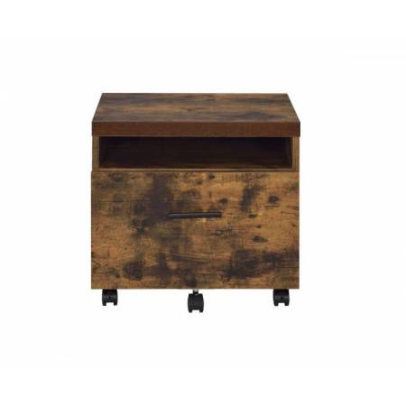Bob File Cabinet in Weathered Oak & Black - Acme Furniture 92398