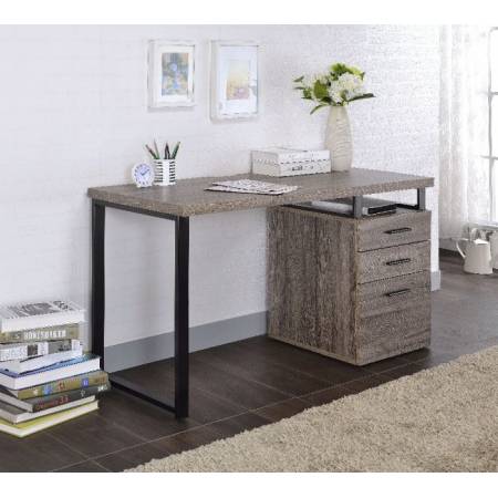 Coy Desk in Gray Oak - Acme Furniture 92390