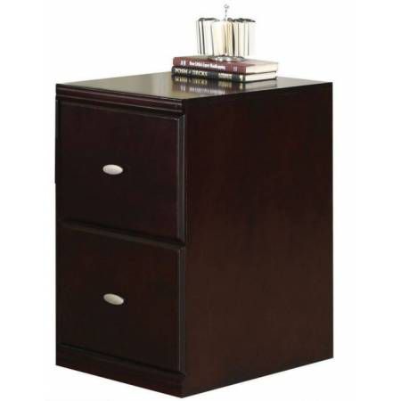 Cape File Cabinet w/ 2 Drawers in Espresso - Acme Furniture 92035