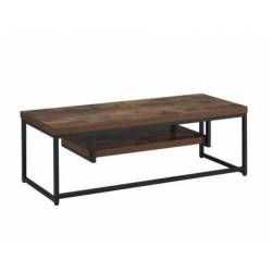 Bob TV Stand in Weathered Oak & Black - Acme Furniture 91780