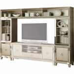 Voeville Entertainment Center in Antique Gold - Acme Furniture 91200